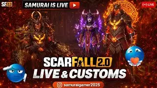 🔴 LIVE | Nausikhiya se Samrat Tak 👑 ||ScarFall 2.0 – From Noob to Pro Journey 😎 #Scarfall2.0