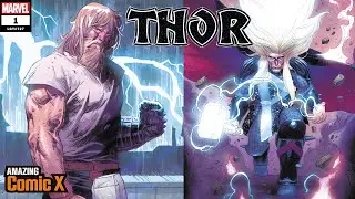 THOR vs Galactus - El Heraldo del Trueno - THOR #1 2020