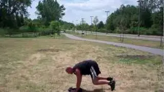 Outdoor Bootcamp/ High Intensity: Sandbells, Sandbags, Burpee tosses, Clean and Press