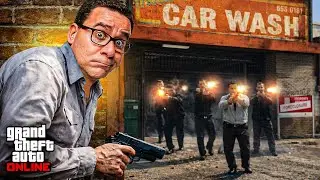 GTA 5 Online CAR WASH #4 - ATAQUE DA M&Aacute;FIA ARM&Eacute;NIA