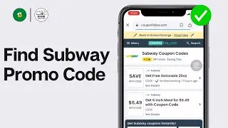 How To Find Subway Promo Code 2024 (WORKING METHOD)