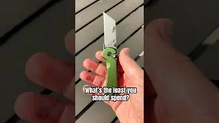 What is the least you should spend on an EDC? #knifecommunity #edc #civiviknives