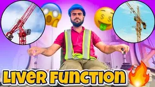 Tower Crane liver function 😍 | Tower Crane Load Shifting | tower crane kaise chalate hain