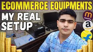 Ecommerce Business Setup 🔥 | My Real Ecommerce Setup 💰 | Amazon Meesho Flipkart #ecommerc#online 