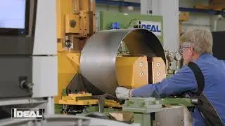 iDEAL AS02 220 AF &ndash; Hochpr&auml;zise Abbrenn-Stumpfschwei&szlig;anlage f&uuml;r Felgen, Flash Butt Welding