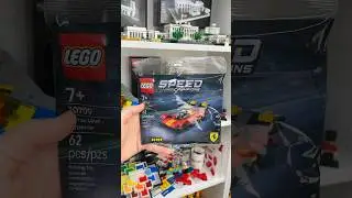LEGO SpeedChampions &ldquo;Ferrari 499P Hypercar&rdquo;, set 30709 | Minibuild Monday #87 #lego #legoset #legof1