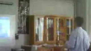 Playing the wii in formtime.