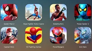 The Amazing Spider-Man 2,3D Fighting Games,Rope Fighter Action Game,BulletSurfers,Power Spider 2