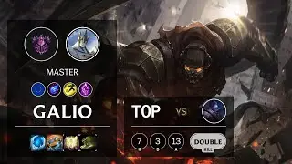 Galio Top vs Jax - EUW Master Patch 10.14