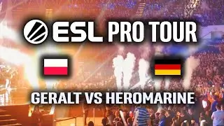 Geralt VS HeroMarine - PvT - ESL Open Cup #159 Europe - polski komentarz