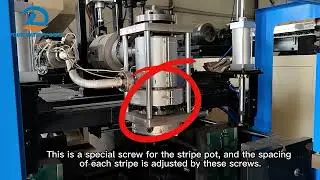 The difference between the two color pot die head and the conventional die head