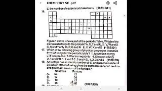 ATOMIC STRUCTURE . ELECTRONIC CONFIGURATIONS AND PERIODICITY OF ELEMENTS  1(3)