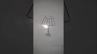 How to draw Lamp #youtubeshorts #easydrawing #viralvideo #art