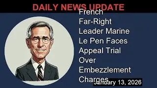 French Far-Right Leader Marine Le Pen Faces Appeal Trial Over Embezzlement Charges | Evening Update
