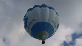 Hot Air Balloon / Luftballon / Luchtballon D-OCVT Fahrt Gremmendorf to Hoetmar Germany 4 Aug 2020