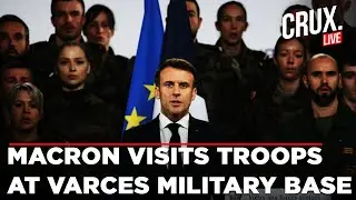 Macron at Varces Base Live | France Unveils New National Military Service Plan Amid Russia 'Threat'