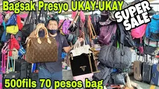 BAGSAK PRESYO UKAY-UKAY BAG BUKAS NA ULIT MGA BAG SA HARAJ