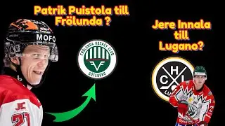 PATRIK PUISTOLA TILL FR&Ouml;LUNDA? JERE INNALA L&Auml;MNAR F&Ouml;R LUGANO??