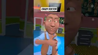 🔥Маска для ПЫТ*К😱в игре CRAZY DOCTOR VR 🎮 #vr #vrclinic #crazydoctor #игры #heyleksa
