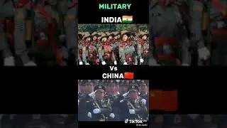 India Vs china best marching parade #military #strongArmy #bharat #trending