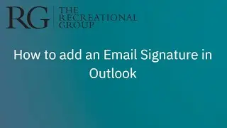 How to add a Signature in Outlook Desktop