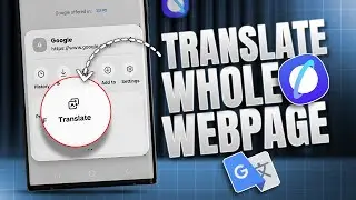 Как перевести веб-страницу в Samsung Internet | Простое руководство по переводу веб-сайтов для те...