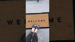 Stylish Durable Welcome Entryway Mat 🏡 | The First Step to a Chic Entryway