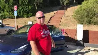 Tesla SuperCharger at Big Sur