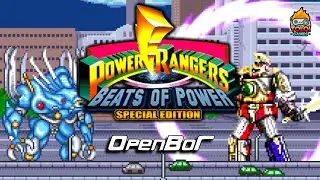 Power Rangers: Beats of Power Special Edition [OpenBor] Gameplay até zerar!