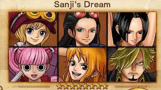SANJI'S DREAM WANTED POSTER S-RANK! | ONE PIECE BURNING BLOOD