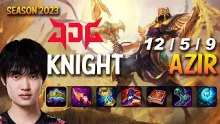 JDG Knight AZIR vs JAYCE Mid - Patch 13.13 KR Ranked