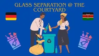 Glass waste in Germany: HOUSEHOLD to the COURTYARD.