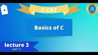 CDAC C CAT lecture 3   basics of c   part 2   barcode