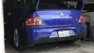 Evo 9 Anti Lag on AEM Infinity With HKS Sport Exhaust