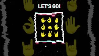 HAND DANCE TIKTOK EMOJI CHALLENGE 👍 LaLaLa Song Game #tutorial #trending #shorts
