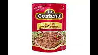 La Coste&ntilde;a Media Caja Frijol Bayo Entero Bolsa 460