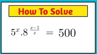 A Nice Math Olympiad ALGEBRA QUESTION to solve for x