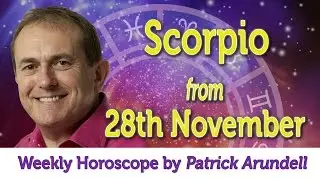 Scorpio Weekly Horoscope from 28th November 2016
