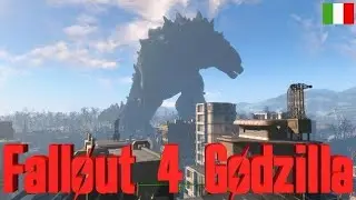 Fallout 4 ITA Godzilla Attacca il mio insediamento - Quest MOD XBOX - PC