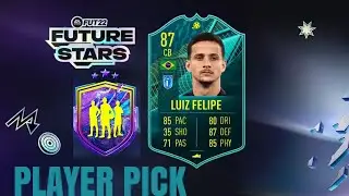 Luiz felipe Player Moments SBC,Future Stars Reunion pick Fifa 22