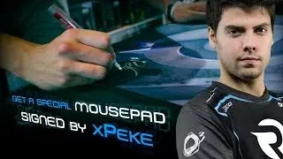 Get an Origen Mousepad signed by xPeke!