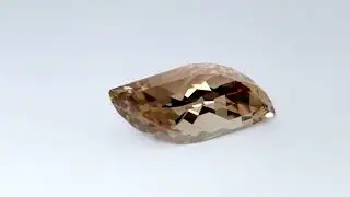 Топаз винный, огранка  фантазия, 19х42,5 mm | Topaz wine, cut fantasy, 14x20 mm
