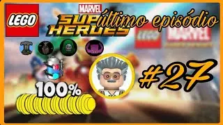 Lego marvel super herdes (ep 27) fando o 100% último episódios 👍