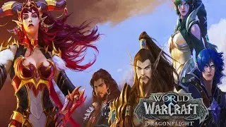 World of Warcraft Dragonflight: All Cinematics - Wrathion, Ysera, Alexstrasza, Deathwing & Murozond