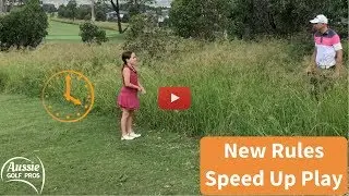 2019 New Golf Rules Speed Up Play