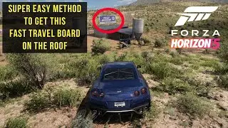 EASY METHOD Forza Horizon 5 Fast Travel Board on Roof - Costa Rocosa