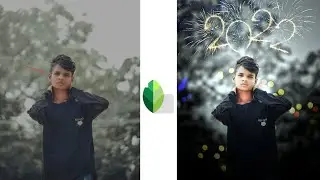 Snapseed happy new year 2022 special photo editing tricks | Snapseed editing tutorial