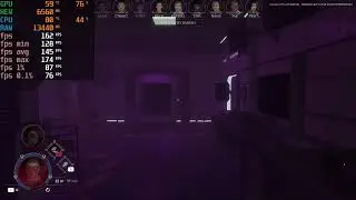 RX 7600 + Ryzen 7 5800X - Deceit 2 - 1080p low settings