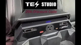 TESSTUDIO Center Console Docking Station for Cybertruck