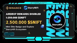 Starrynift airdrop tutorial on how to participate in using binance web3 wallet